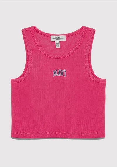 Mavi Fitted Pembe Kız Çocuk Kolsuz T-shirt M7610336-71111 Pembe
