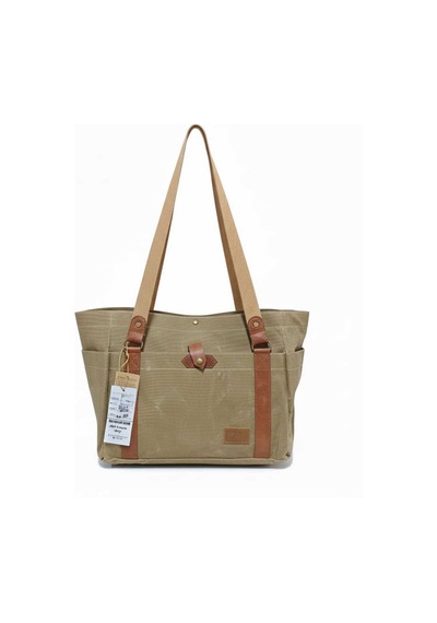 Old Cotton Cargo Gds Darwin Bag Omuz Çantası Camel