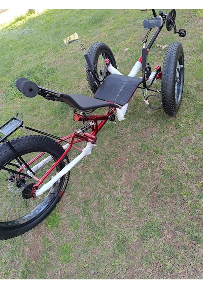 Fat Bike Yatar 3 Tekerli Katlanır Vitesli Bisiklet 20-26 Jant Çok Renkli