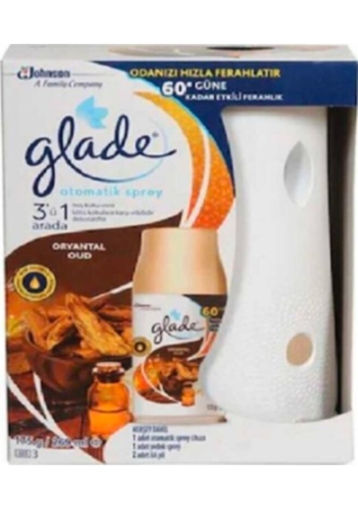 Glade Otomatik Oda Kokusu Makine + Yedek 175 G