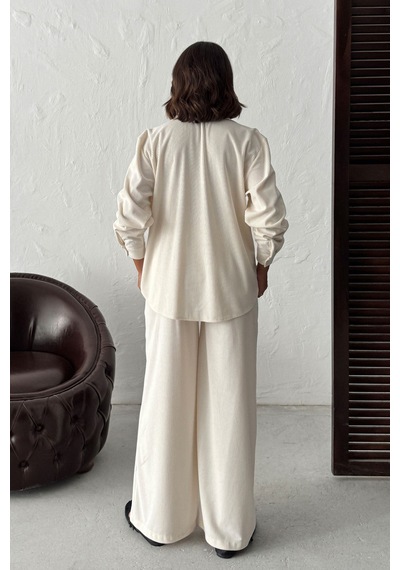 Verymoda Fitilikadife Pantolon F1996 Krem