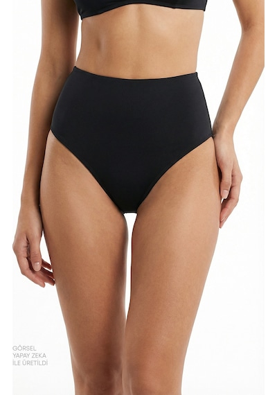 Penti Siyah High Bikini Altı