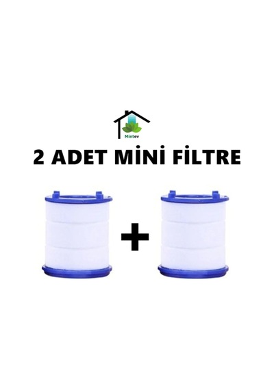 Mintev Musluk Başlığı Yedek Filtresi 2 Adet Mini Filtre