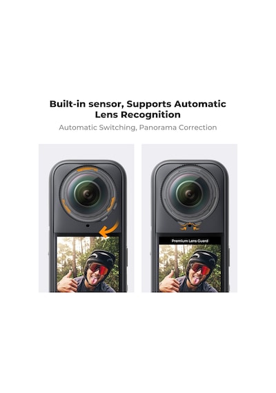 K&f Concept Insta360 X5 Için Premium Lens Koruyucu