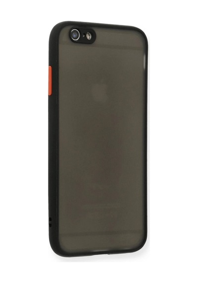İphone 6 Kılıf Montreal Silikon Kapak - Siyah