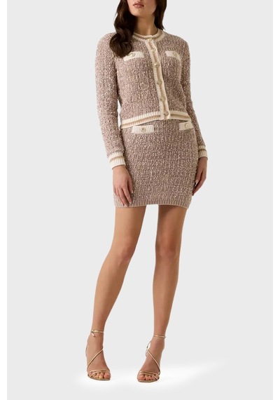 Guess Ls Cn Aomori Cardi Slim Fit Bisiklet Yaka Düğmeli Kazak Kadın Kazak W6br75 Z1764 G1g2 Bej Guess Ls Cn Aomori Cardi Slim Fit Bisiklet Yaka Düğmeli Kazak Kadın Kazak W6br75 Z1764 G1g2 Bej