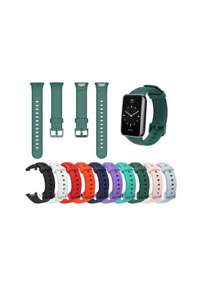 Xiaomi Mi Band 7 Pro Krd-70 Uyumlu Mkst Kordon-koyu Yeşil