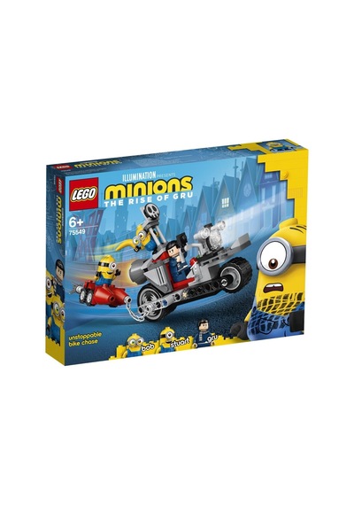 LEGO Minions 75549 Durdurulamaz Motosiklet Takibi 136 Parça