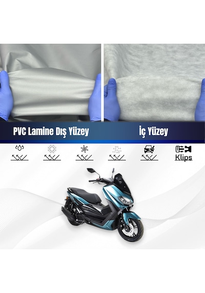 Rks Grace 202 Su Geçirmez Motosiklet Brandası Motor Branda