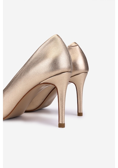 Valmenti Kadın Hakiki Deri Dore Stiletto Ayakkabı 1160 26330 Bn Ayk Sk25-26 Dore Dore