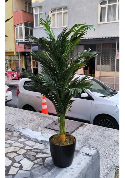 Rüzgar Yapay Çiçekçilik 120 Cm Areka Ağacı Yeşil