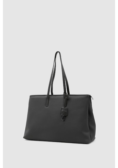 Shule Bags 15" Twill Dokulu Teknik Kumaş Laptop Çantası Siyah