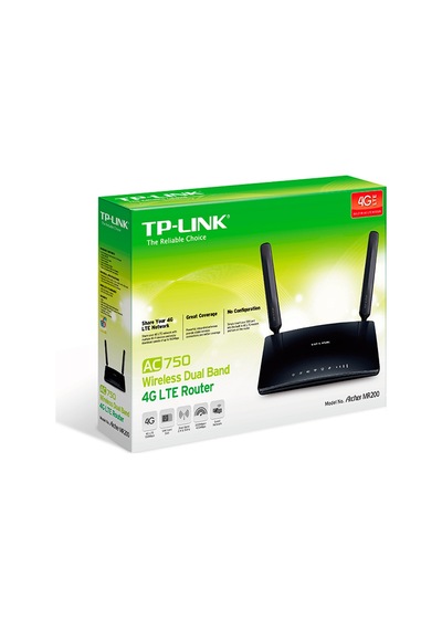 TP-Link Archer MR200 750 Mbps Dual Band 3G/4G LTE Router