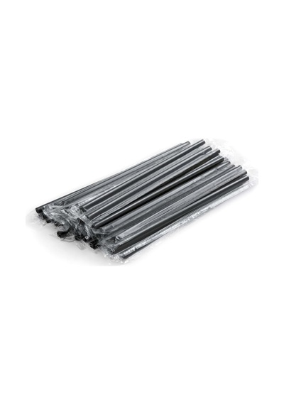 Frozen Siyah Pipet 230x8mm 100 Adet 100 Adet