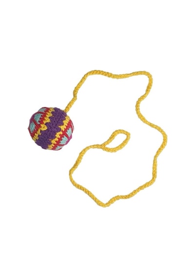 Jooys Amigurumi Kedi Oyuncağı İpli Top