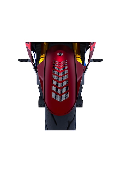 2 Adet Sport Motosiklet Çamurluk Siyah Karbon Fiber Dokulu Kask Sticker Çınar Extreme