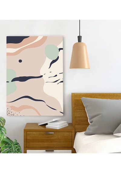 Bk Gift Yatak Odası Konseptli Kanvas Tablo 70x100cm-45