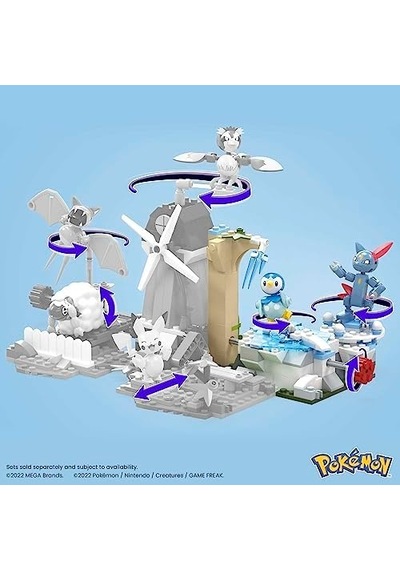 Mega Pokémon Piplup Ve Sneasel Kış Macerası Seti, 7 Yaş Ve Üzeri, Hkt20