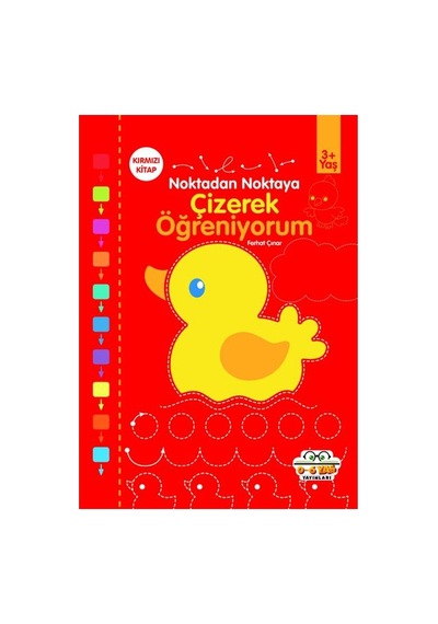 3-6 Yaşa Uygun Noktadan Noktaya Çizerek Öğreniyorum Seti - 4 Kitap