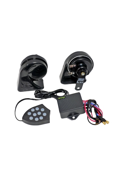 Nyf Mrsogo 12v Elektronik Salyangoz Korna Siren 10 Ses 410hz-150db