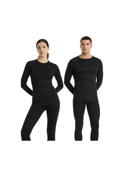 Blackspade Unisex Termal Tişört 2. Seviye 9259 Siyah