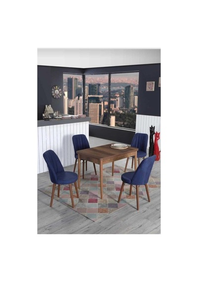 4 Kişilik Sabit Masa Sandalye Takımı 70x110 Cm Mutfak Masası Takımı Yemek Masası Masa Takımı Çok Renkli 4 Kişilik Sabit Masa Sandalye Takımı 70x110 Cm Mutfak Masası Takımı Yemek Masası Masa Takımı Çok Renkli