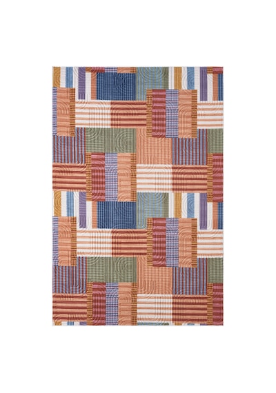 Raschel Carpet Bohem Yıkanabilir Leke Tutmaz Modern Multi Renkli Özel Seri Kaymaz Taban Halı Kilim Yolluk Rcmultı Klm 002 Çok Renkli