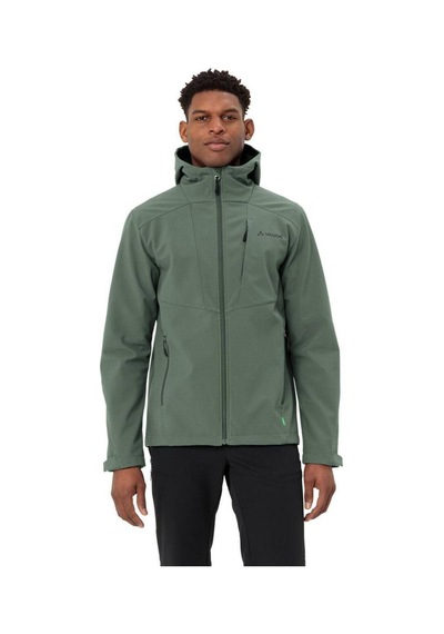 Vaude Cyclone Kapüşonlu Softshell Erkek Ceket 46387 Agave