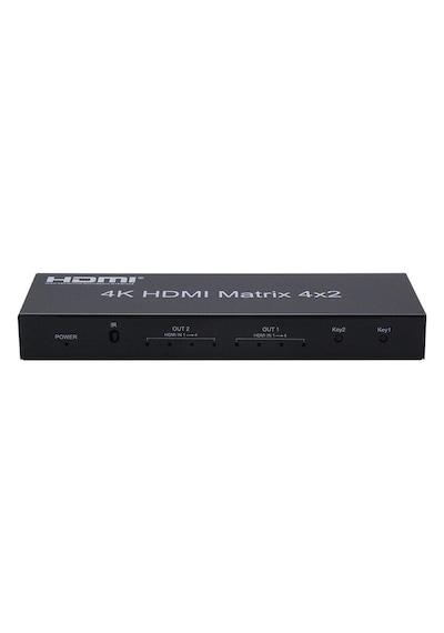 HDMI MATRİX SWİTCHER 4x2 4 İN (GİRİŞ) 2 OUT (ÇIKIŞ)