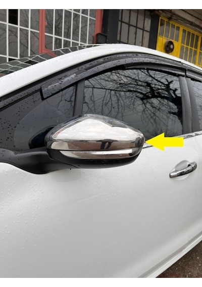 Peugeot 2008 Krom Ayna Kapağı 2 parça 2013-2018 arası P.Çelik