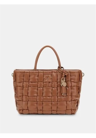 Guess Marıon Satchel-kadın Omuz Çantası -wg807206 Taba