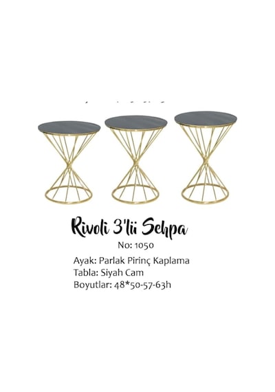 Brc Rivol Zigon Model Metal Transmisyon Çelik Gold Renk Kaplam Dü (423124825)