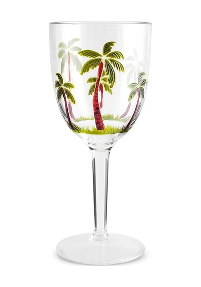 Karaca Palmera Akrilik Kadeh 420 ml Şeffaf