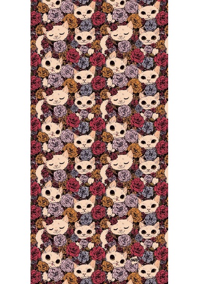 Buffalo Bandana Missy Siyah