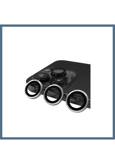 Buradabulabilirsin İphone 13 Pro Max Uyumlu Raze Metal Kamera Lens - Gümüş Bbz