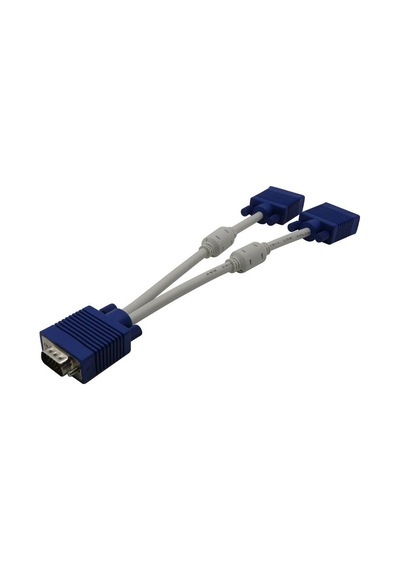 Vga Y Kablo Çoklayıcı Switch Splitter Kablosu Çoklu Monitör Tv