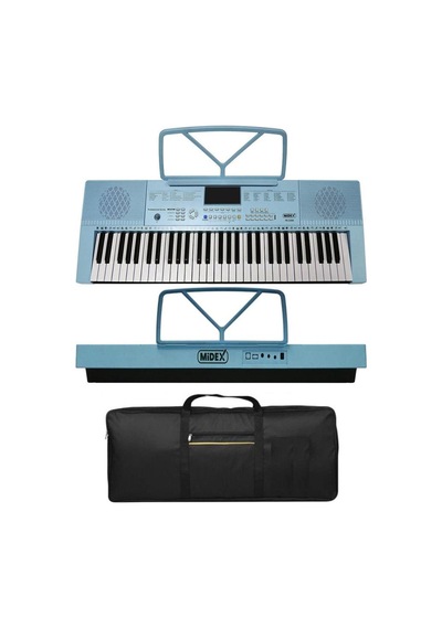 Ps-2300blpak 61 Tuş Org Stand Kulaklık Mavi Başlangıç İçin Uygun