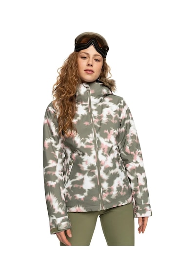 Quiksilver Çok Renkli Kadın Kapüşonlu Kayak Montu Erjtj03361jet Skı Jk Çok Renkli Çok Renkli