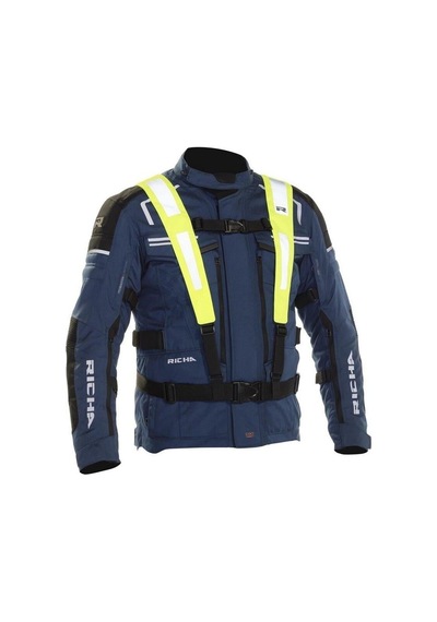 Richa Safety Belt Vest Fosforlu Sarı Güvenlik Motosiklet Yelek Fluo Sarı 650