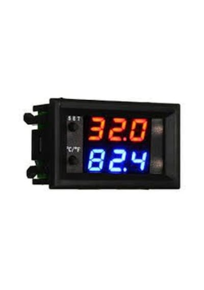 Gözelerelektronik-W1209Wk Dijital Led Sıcaklık Kontrolcü Modülü + 12Vdc Su Geçirmez