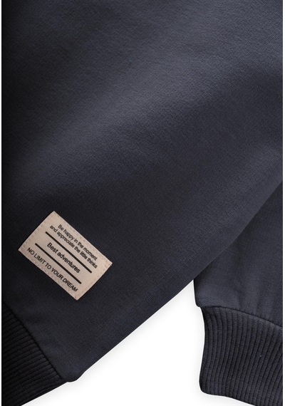 Cigit Sweatshirt 2-12 Yaş Antrasit Antrasit