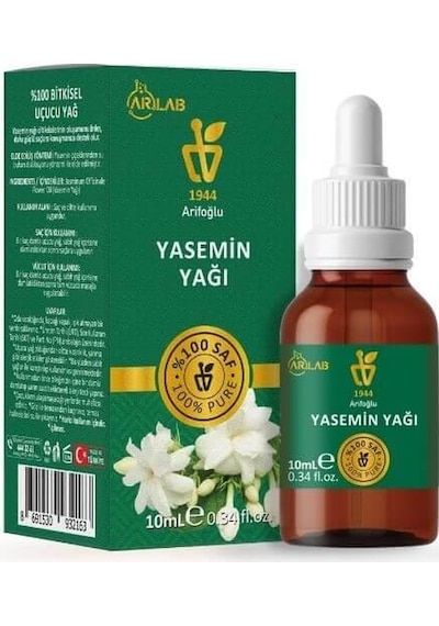 Yasemin Yağı 10ml %100 Saf Yağ Arlab 10 ML