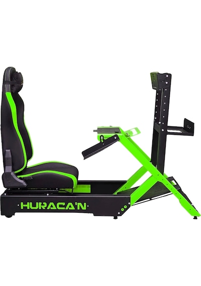 Huracan Eco Race Simülasyon Yarış Kokpiti Yeşil