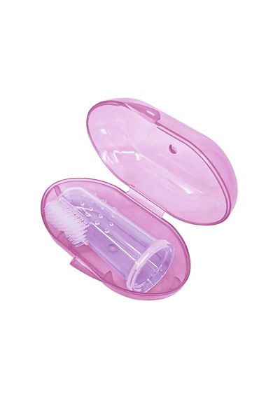 Markapet Kedi ve Köpek Parmak Diş Fırçası Pembe 5.5 CM