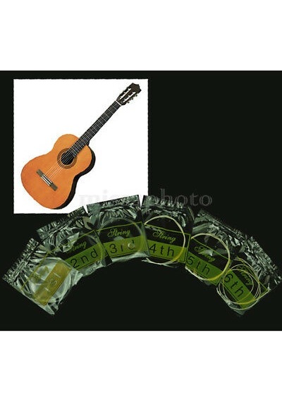 Alicek Lasik Gitar Tel Set Tam Takım 6 Adet Klasik Gitar Tel Seti