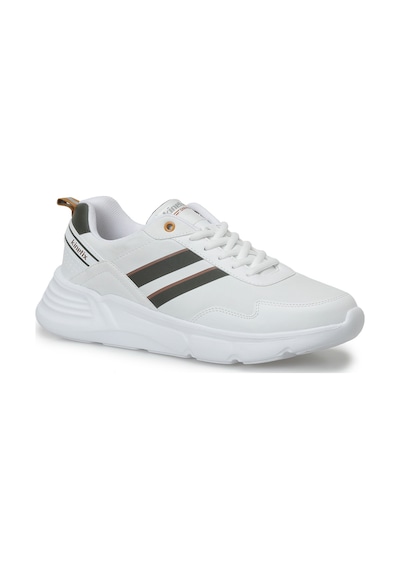 Kinetix Alder Pu Beyaz Erkek Sneaker 000000000102016656 Beyaz-a Hakı