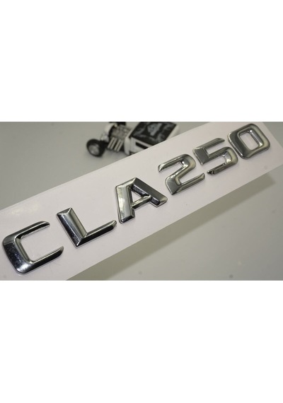 Benz Clc 250 Uyumlu Bagaj Krom Metal 3d Yazı Logo