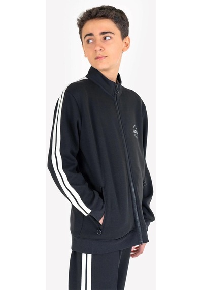 Lescon 23n-3119 Çocuk Fermuarlı Üst 001 Siyah