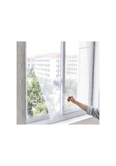 Tu Tek Kanat Cırtlı Sineklik Pencere Seti 75x125 Cm