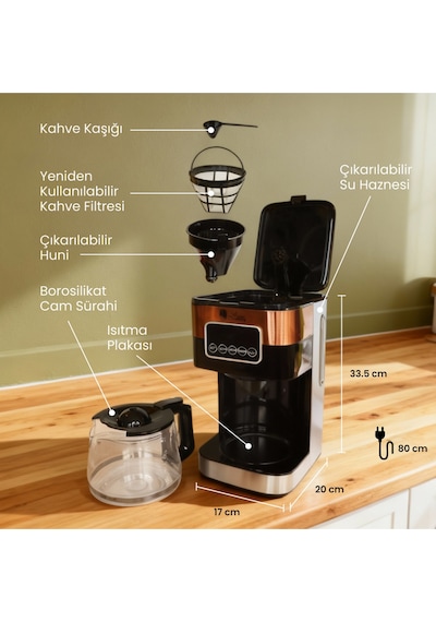 Any Morning SH21615S Filtre Kahve Makinesi